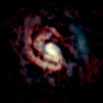 gas around the supermassive black hole in the center of the Circinus Galaxy