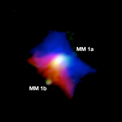 Observation of the Dust Emission and the Cool Gas around MM1A