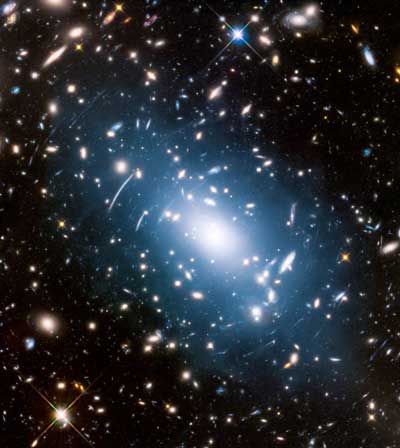 Dark Matter in the Abell S1063 Cluster
