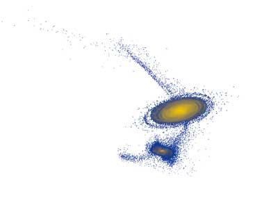 dark dwarf galaxy Antlia 2’s collision with the Milky Way