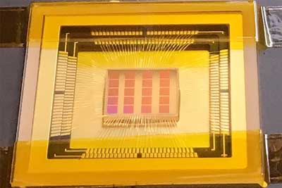 Quanta Image Sensor (QIS) semiconductor chip