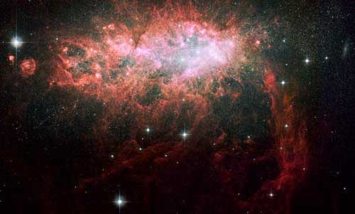 NGC1569 galaxy
