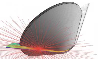 High Temperature Flowfield around Galileo Spacecraft upon Entry to Jupiter
