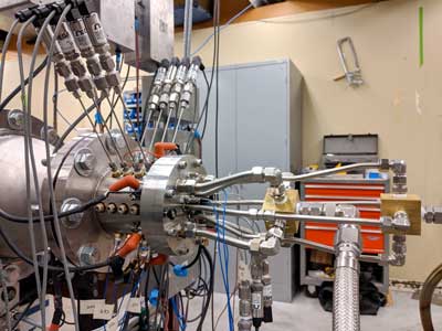 experimental rotating detonation engine