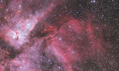 Position of Nova Carinae 2018 in the sky