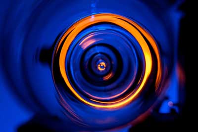 lensing image from high-mass objects in the universe