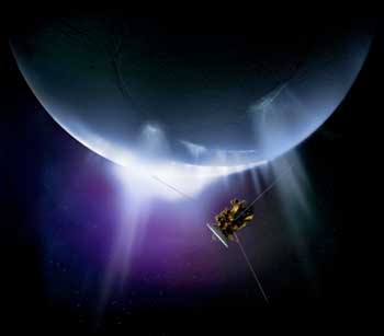 The Cassini spacecraft sampling Enceladus’ ice plume