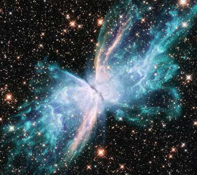NGC 6302, commonly known as the Butterfly Nebula