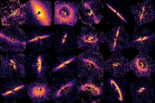 Gallery of Dust Disks