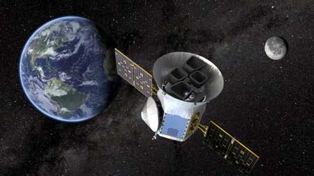 Illustration of NASA's TESS