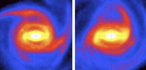 Galactic bar at the center of the Milky Way