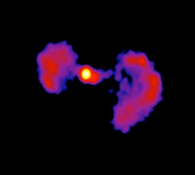 TIE Fighter-Shaped Galaxy TXS 0128+554