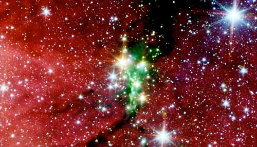 Serpens South star cluster