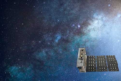 Artistic HaloSat rendering
