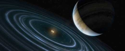 Artist’s Impression of Exoplanet HD 106906b