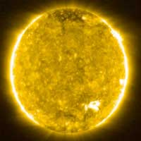 the sun with corona