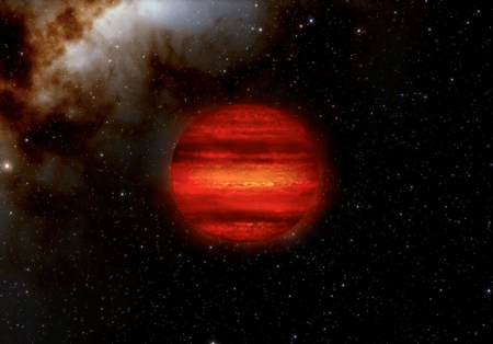 Brown Dwarf Illustration
