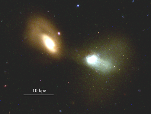 S12, a post-starburst galaxy