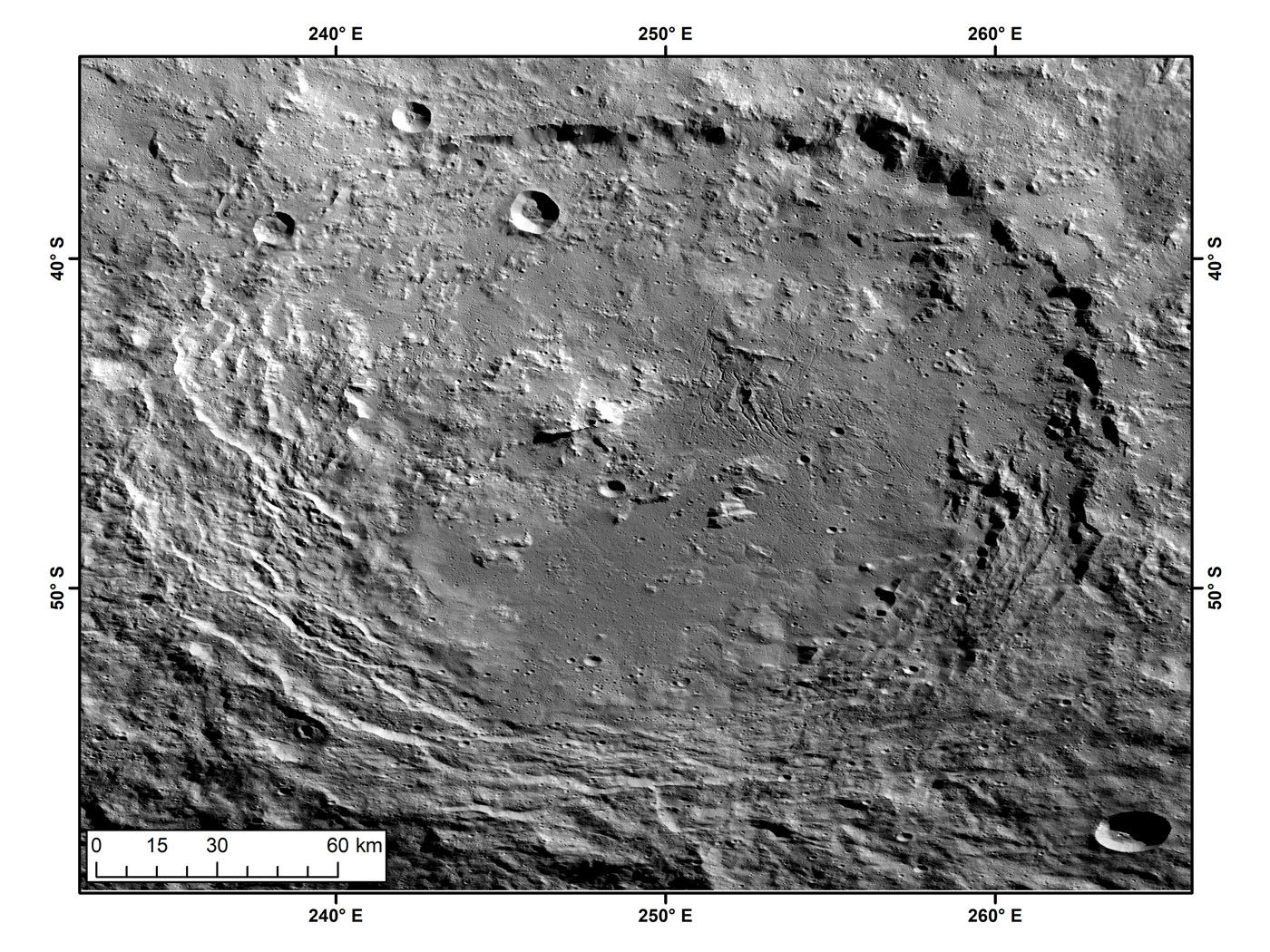 Urvara crater on Ceres