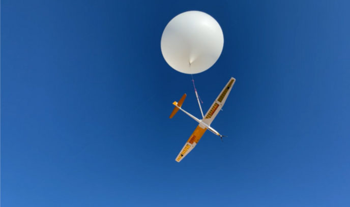 Mars sailplane descent