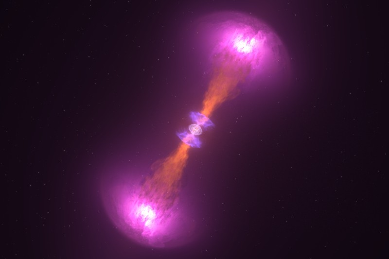 A neutron star merger