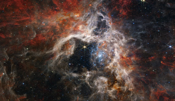 the Tarantula Nebula star-forming region