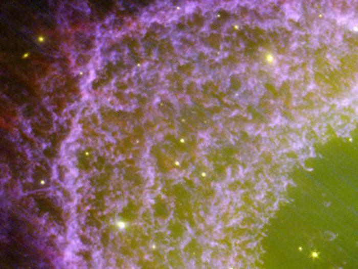 close up of the Ring Nebula