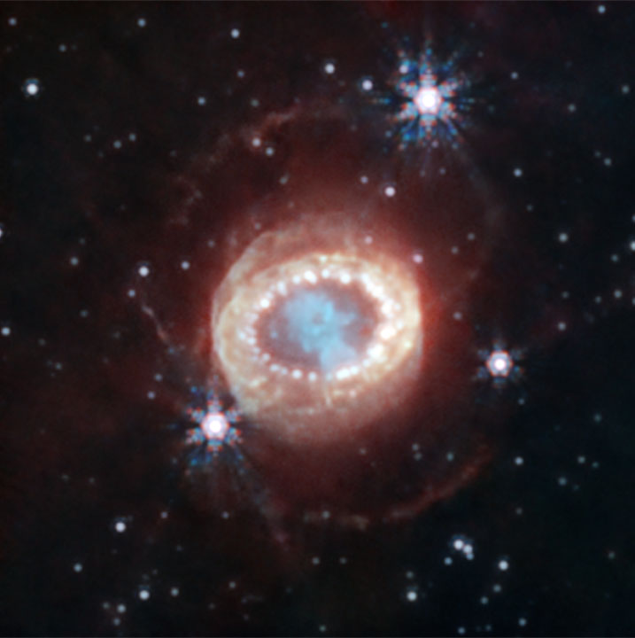 Supernova 1987A (NIRCam Image)
