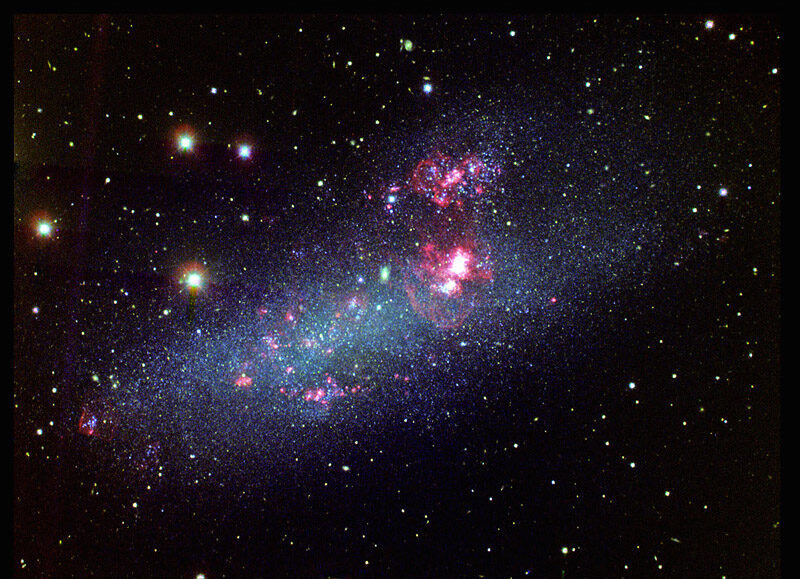 a star-forming region in host galaxy, NGC 2366