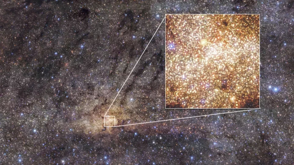 a high-resolution view of the innermost parts of the Milky Way