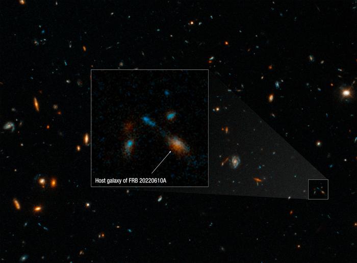 host galaxy of an exceptionally powerful fast radio burst