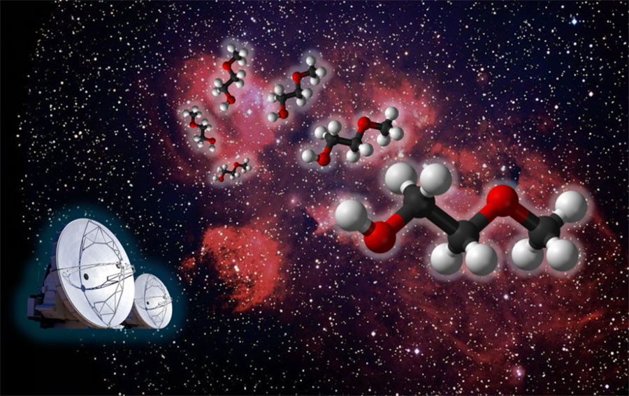 2-Methoxyethanol in space