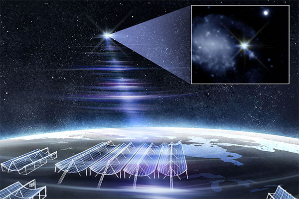 ultrabright fast radio burst some 130 million light-years from Earth in the constellation Ursa Major