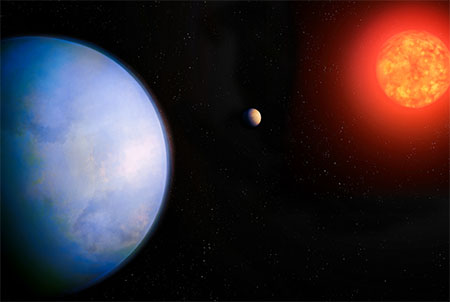 illustration of exoplanet GJ 251 c