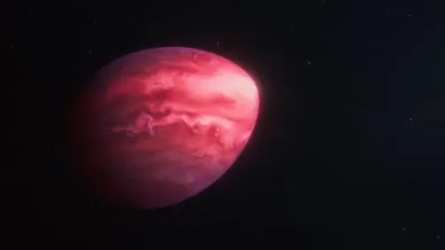 artists's concept of exoplanet PSR J2322-2650b