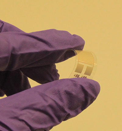 Transparent, flexible humidity sensor made with graphene oxide