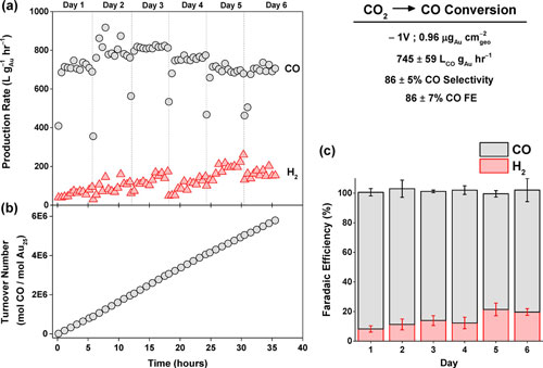 carbon dioxide conversion experiment