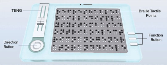 concept design of a Braille e-book