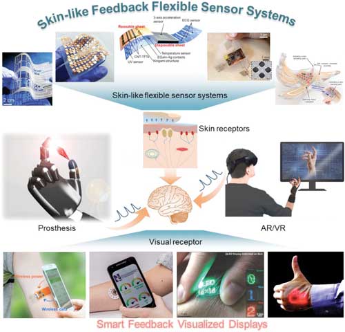 Feedback-driven, skin-like, multifunctional flexible sensor systems and their applications
