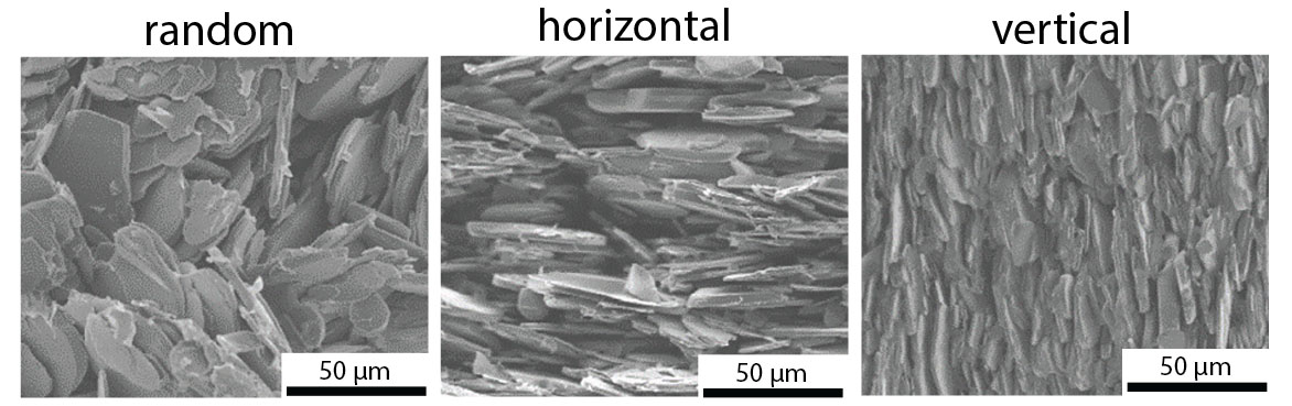 Microscopic particles of hexagonal boron nitride in various configurations