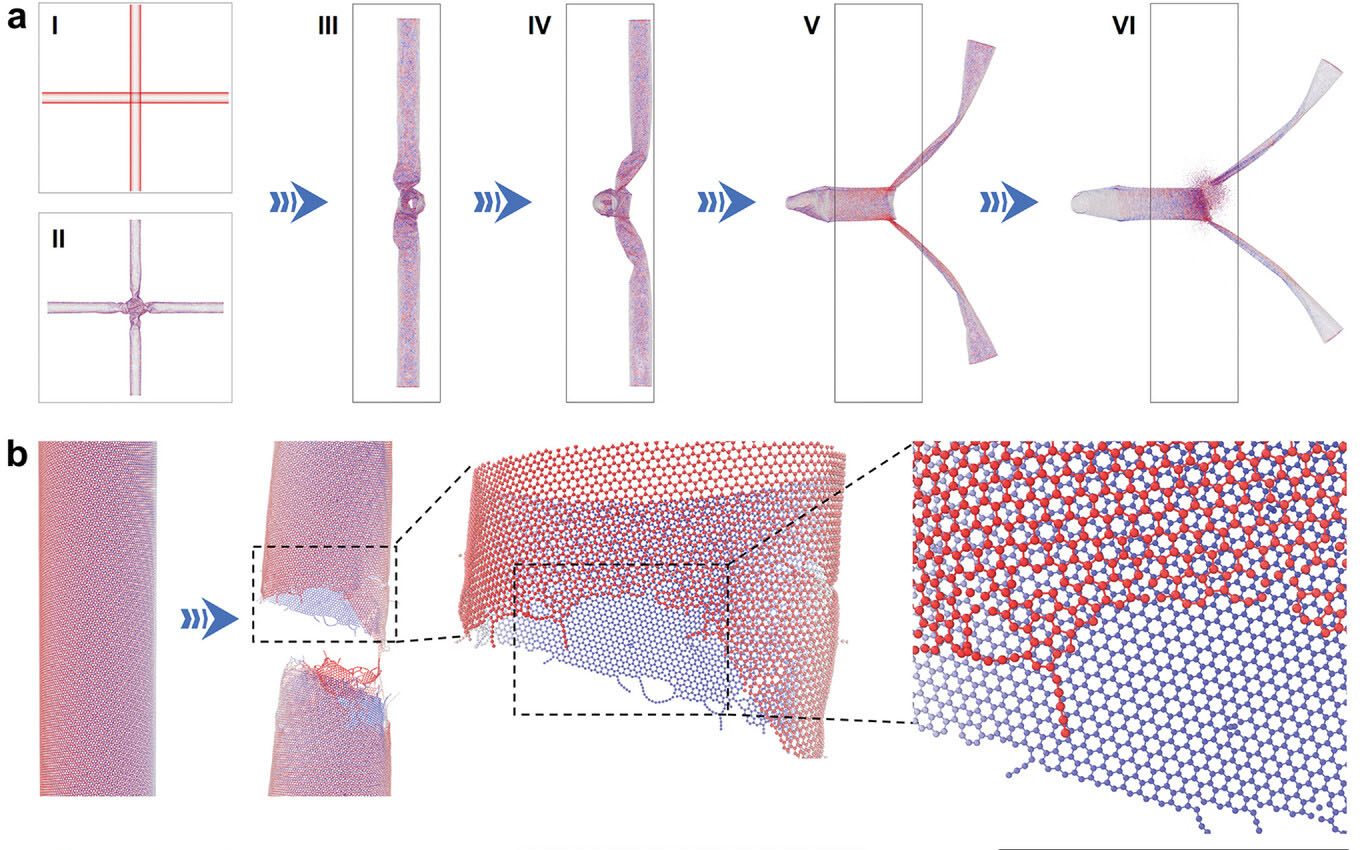 Cleavage mechanism and tip active sites of carbon nanotubes