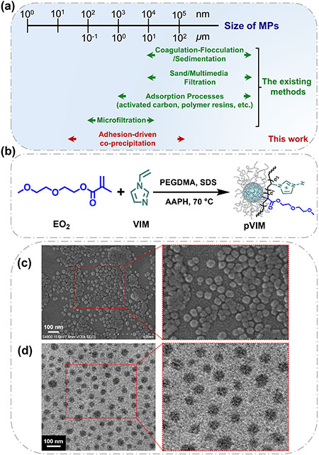 nanoparticle removal water treatment methods