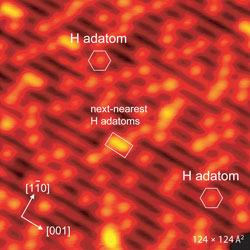 STM images of the h-TiO2(110) surface before oxygen exposure
